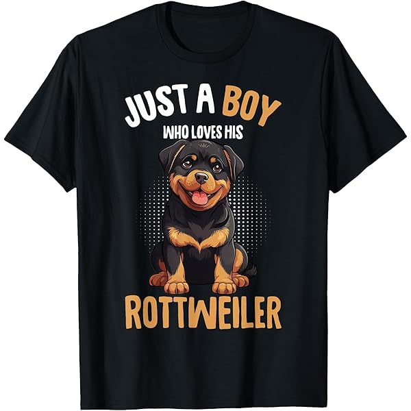 Amazon.com: Just a Girl who Loves her Rottweiler Dog Kids T-Shirt
